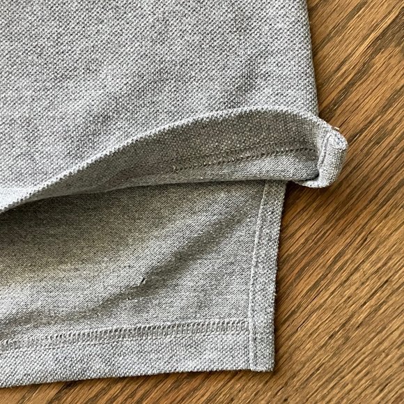 Men's Grey Anvil Collared 'Jersey Shore' Short Sleeve Polo XXL - Picture 7 of 8